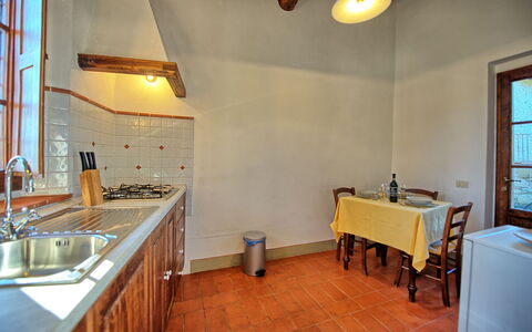 Accommodation Le Fonti 9: Kitchen