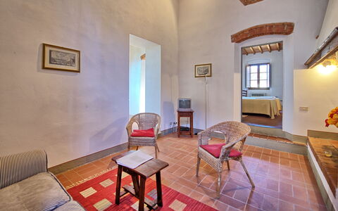 Accommodation Le Fonti 13: Living Room