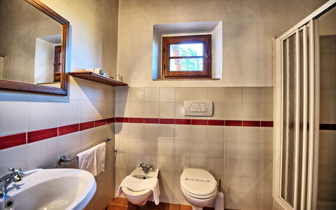Accommodation Le Fonti 14: Bathroom