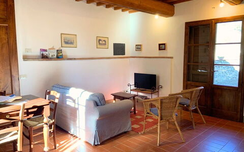 Accommodation Le Fonti 10: Living Room
