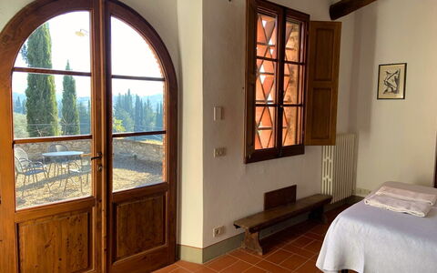 Accommodation Le Fonti 10: Bedroom