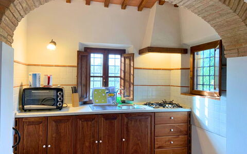 Accommodation Le Fonti 2: Kitchen