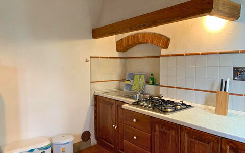 Accommodation Le Fonti 3: Kitchen