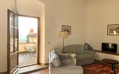 Accommodation Le Fonti 7: Living Room