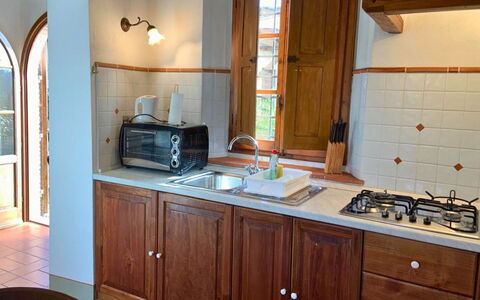 Accommodation Le Fonti 9: Kitchen