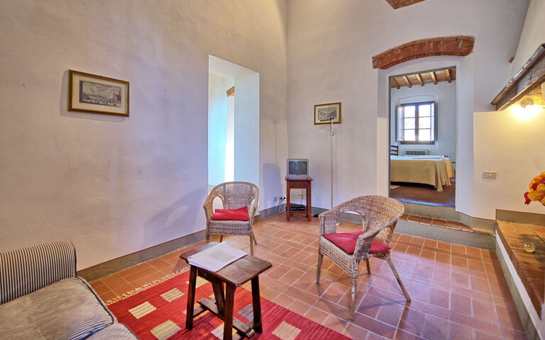 Accommodation Le Fonti 13: Living Room