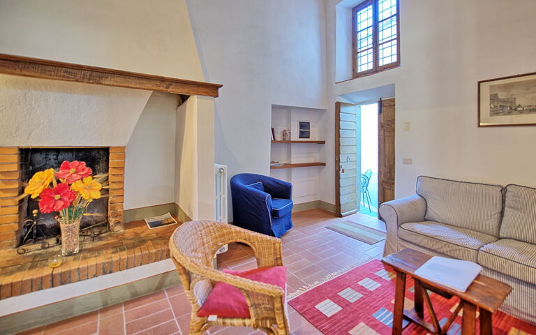 Accommodation Le Fonti 13: Living Room