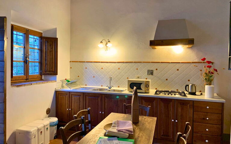 Accommodation Le Fonti 14: Dining Room, Kitchen