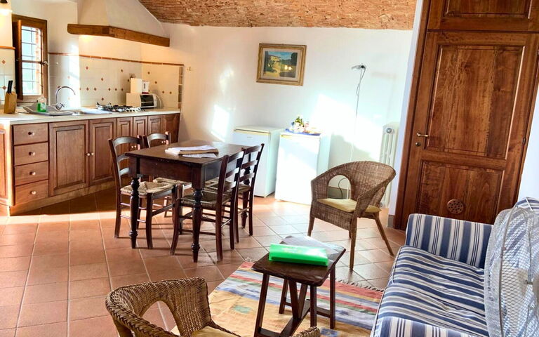 Accommodation Le Fonti 4: Dining Room, Kitchen, Living Room