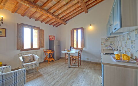 Accommodation San Donnino 3: Dining Room, Kitchen, Living Room