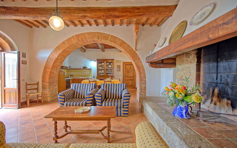 Accommodation San Donnino 5: Dining Room, Kitchen, Living Room