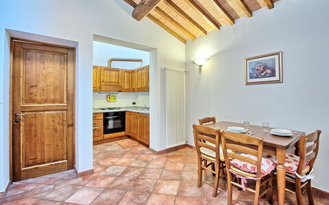 Accommodation Certaldo 1: Dining Room, Kitchen