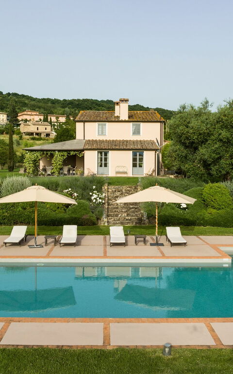 Villa Danilo: Building Exterior, Garden, Outdoor, Pool, Scenic View