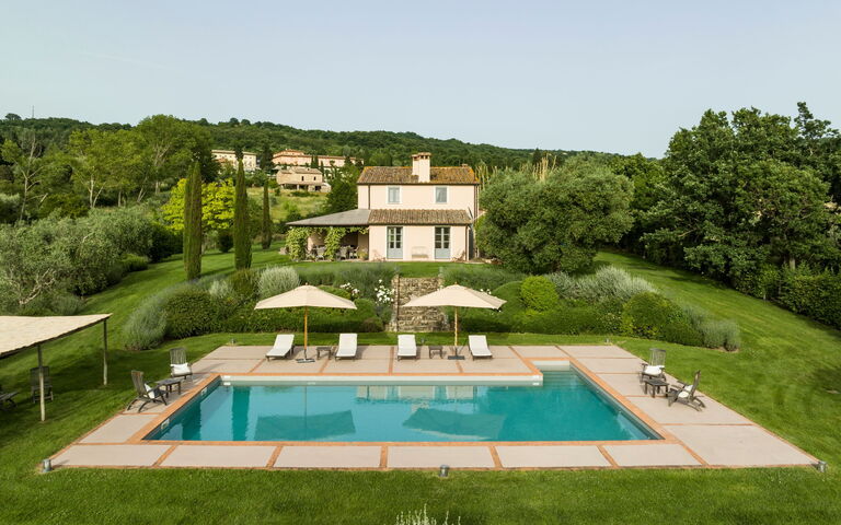 Villa Danilo: Building Exterior, Garden, Outdoor, Pool, Scenic View