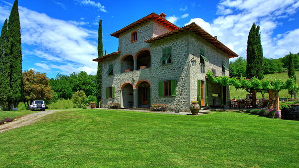Villa Lo Scoiattolo: Garden, Outdoor