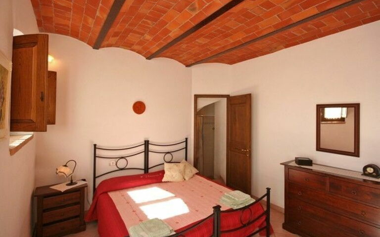 Accommodation Pienza a: Bedroom