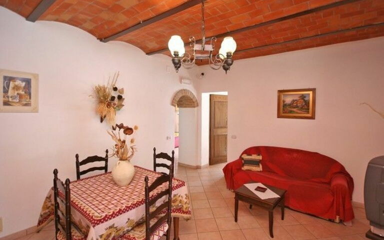 Accommodation Pienza a: Dining Room, Kitchen, Living Room