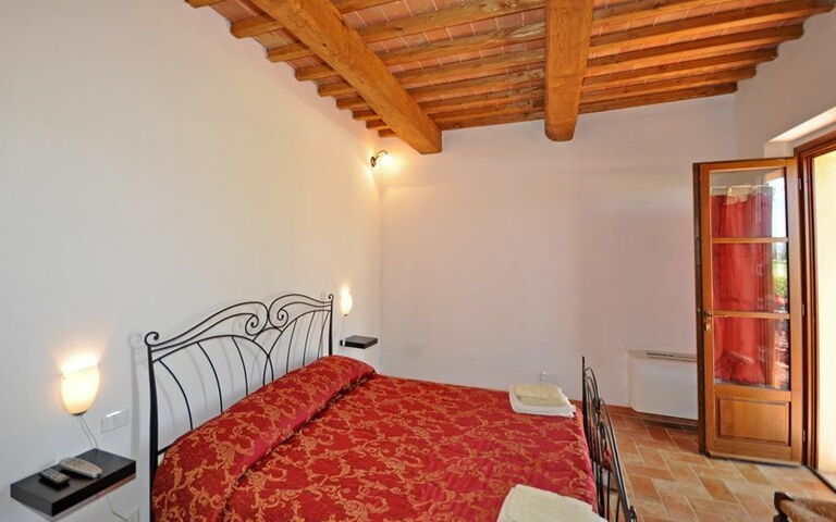 Accommodation Pienza c: Bedroom