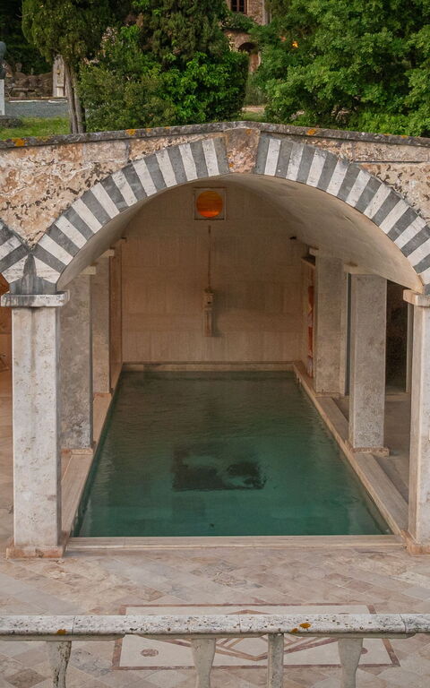 Le Querciolaie with Geothermal Pool: Building Exterior, Outdoor, Pool