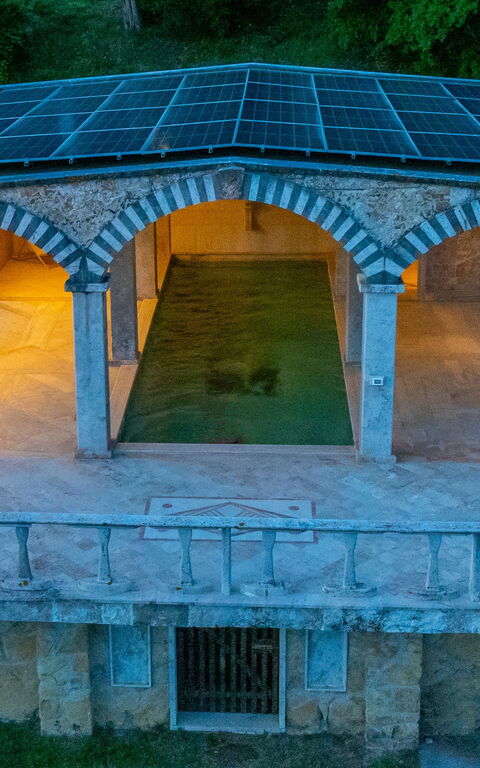 Le Querciolaie with Geothermal Pool: Building Exterior, Outdoor, Pool