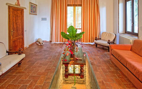 Accommodation Casiere: Living Room