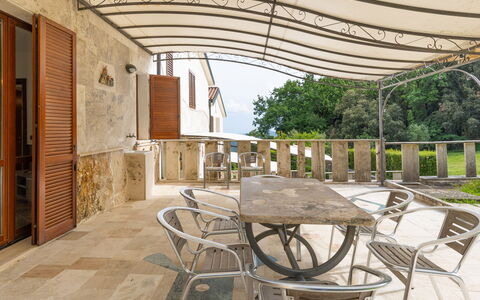 Accommodation Dependance 1: Balcony / Terrace / Patio
