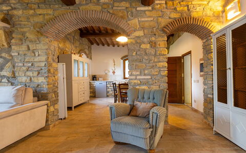 Accommodation Fontana 1: Living Room