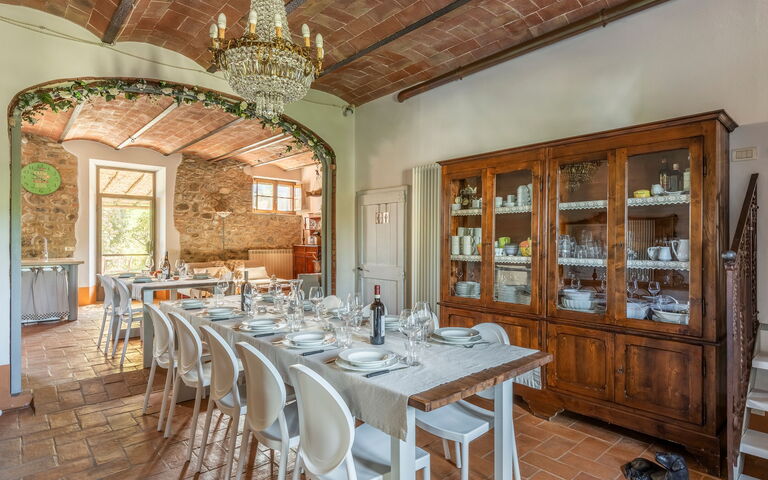 Villa Castiglione: Dining Room