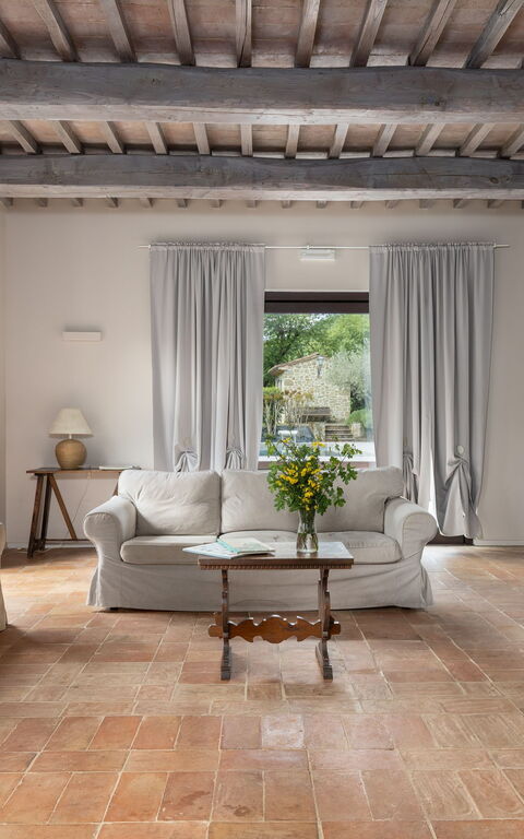 Villa Casentino: Living Room
