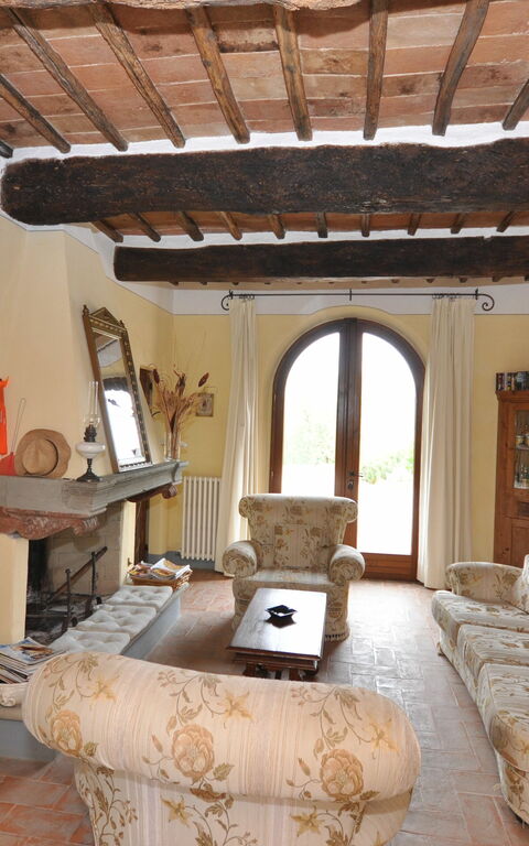 Villa Gaeta: Living Room