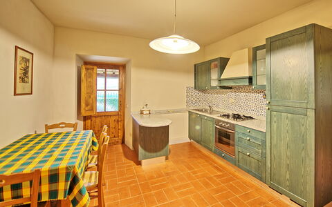 Accommodation Tenuta 3: Dining Room, Kitchen, Living Room