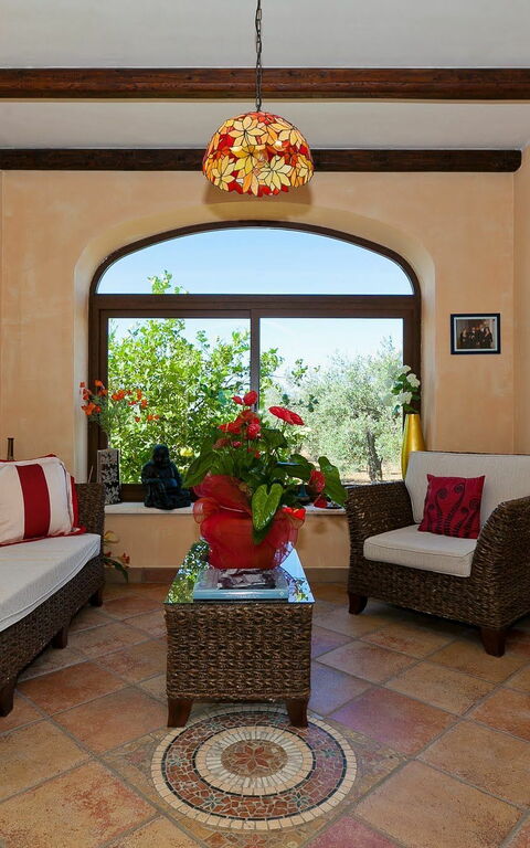 Villa Oasi: Living Room