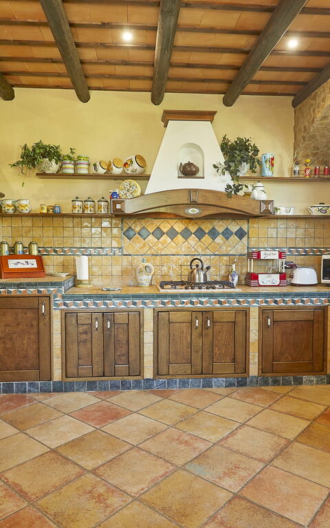 Villa Oasi: Kitchen
