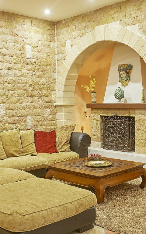 Villa Oasi: Living Room