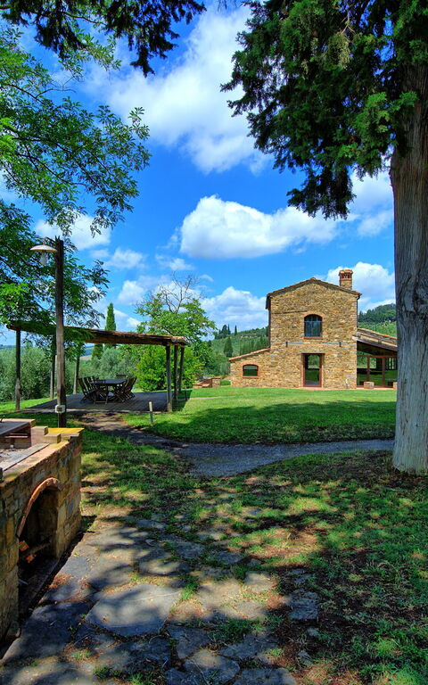 Villa Ferdinando: Garden, Summer