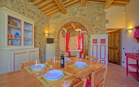 Accommodation Arturo 2 - Dependance: Dining Room, Living Room