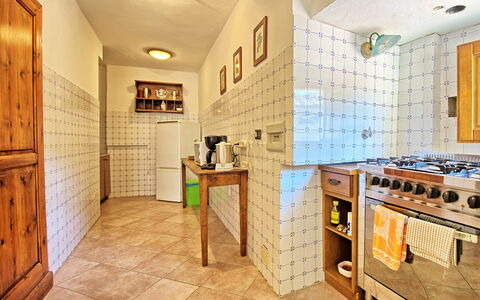 Accommodation Rondini: Kitchen