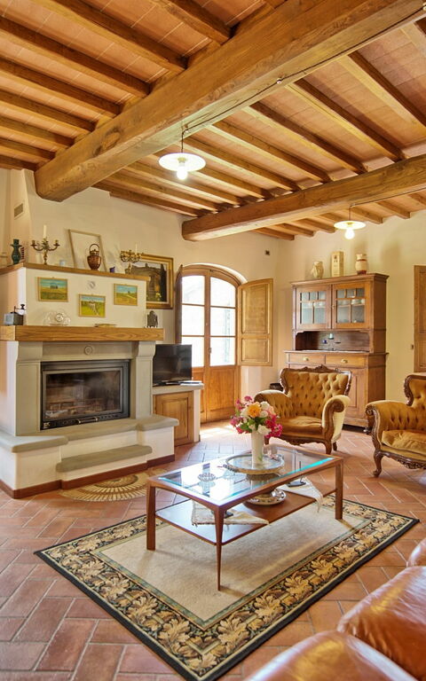 Villa Poggetta: Living Room