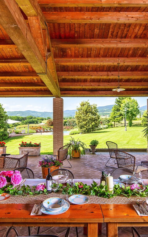 Podere Sant'angelo: Balcony / Terrace / Patio, Outdoor