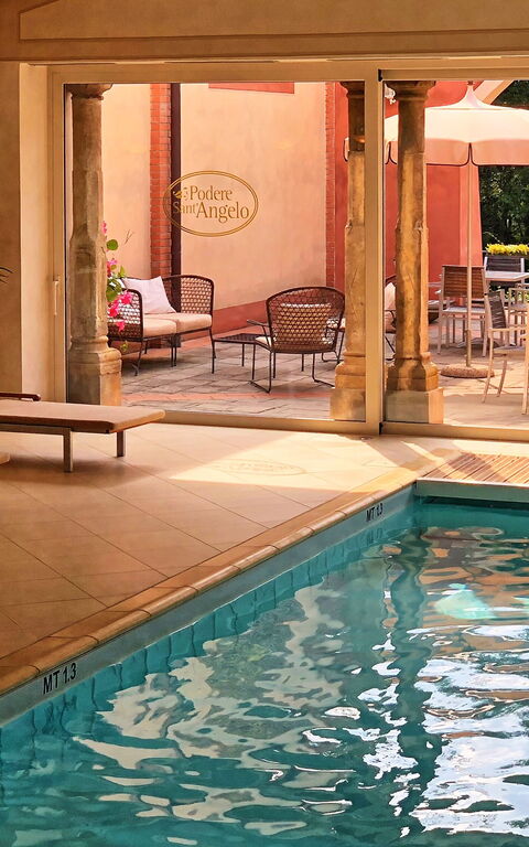 Podere Sant'angelo: Pool, Wellness