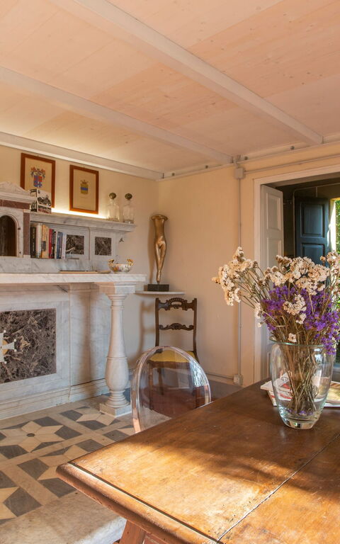 Villa Pedone: Living Room