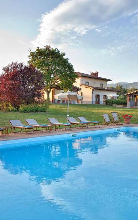 Villa Sant' Angelo: Garden, Pool