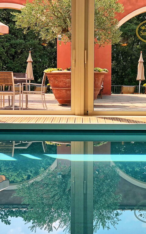 Villa Sant' Angelo: Pool, Wellness