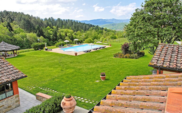 Villa Sant' Angelo: Garden, Pool