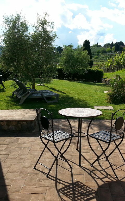 Podere Degli Olivi: Garden, Outdoor