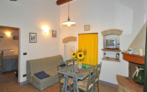 Accommodation Olivo: Kitchen, Living Room