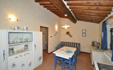 Accommodation Ortensia: Dining Room, Kitchen, Living Room