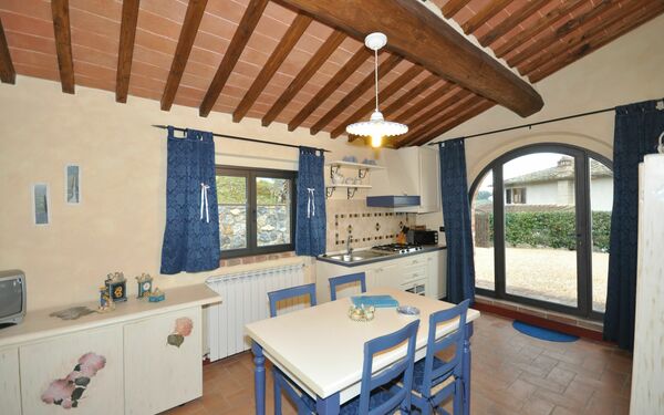 Accommodation Ortensia: Dining Room, Kitchen, Living Room