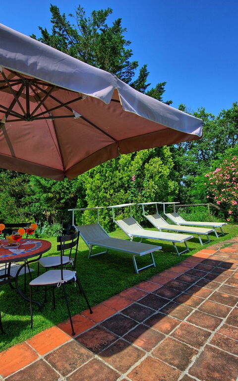 Villa Campogialli: Garden, Pool