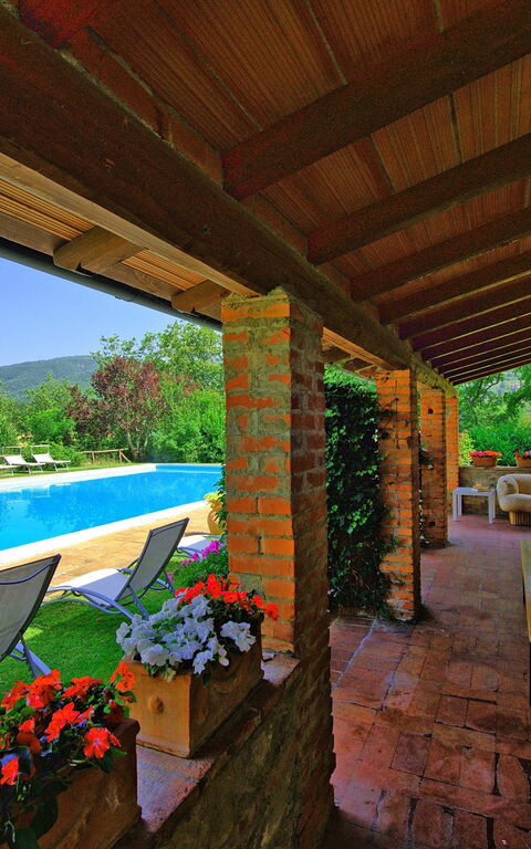 Villa Campogialli: Balcony / Terrace / Patio, Pool